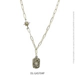 Gargantilla de Acero Blanco Diesel 45704P