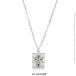 Gargantilla de Acero Blanco Diesel 49708P