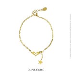 Pulsera de Acero Dorado Diesel 43616G