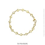 Pulsera de Acero Dorado Diesel 43624G