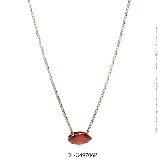 Gargantilla de Acero Blanco Diesel 49706P