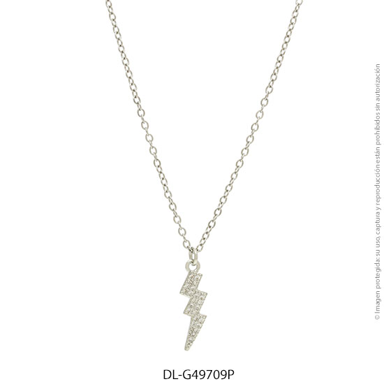 Gargantilla de Acero Blanco Diesel 49709P