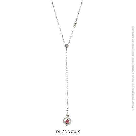 Gargantilla de Acero Blanco Diesel 36701P