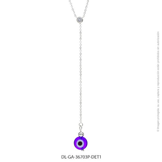 Gargantilla de Acero Blanco Diesel 36703P