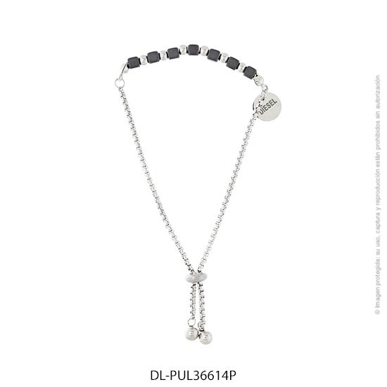 Pulsera de Acero Blanco Diesel 36614P