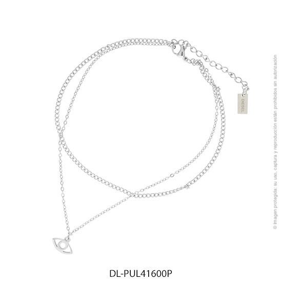 Pulsera de Acero Blanco Diesel 41600P