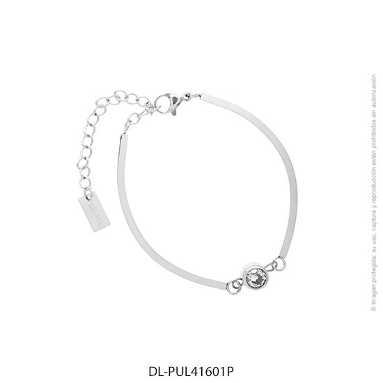 Pulsera de Acero Blanco Diesel 41601P
