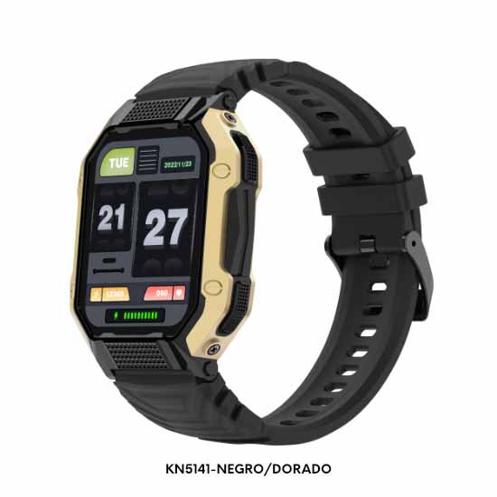 KN5141-NEGRO_DORADO.jpg Smartwatch Knock Out KN5141 - Image 1